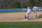Baseball vs Suffolk  Wheaton College Baseball vs Suffolk University. - (Photo by Keith Nordstrom) : Wheaton, baseball